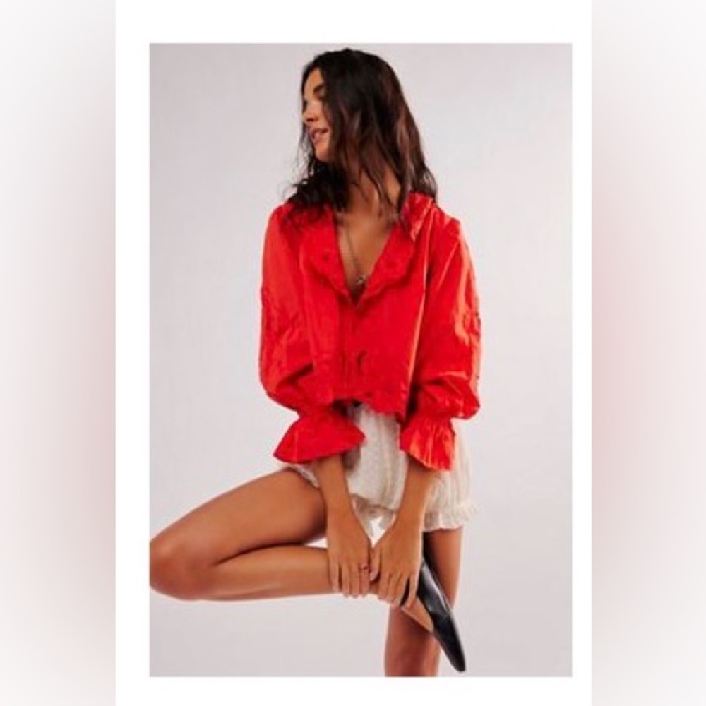 Maisie Cutwork Top NWT MEDIUM